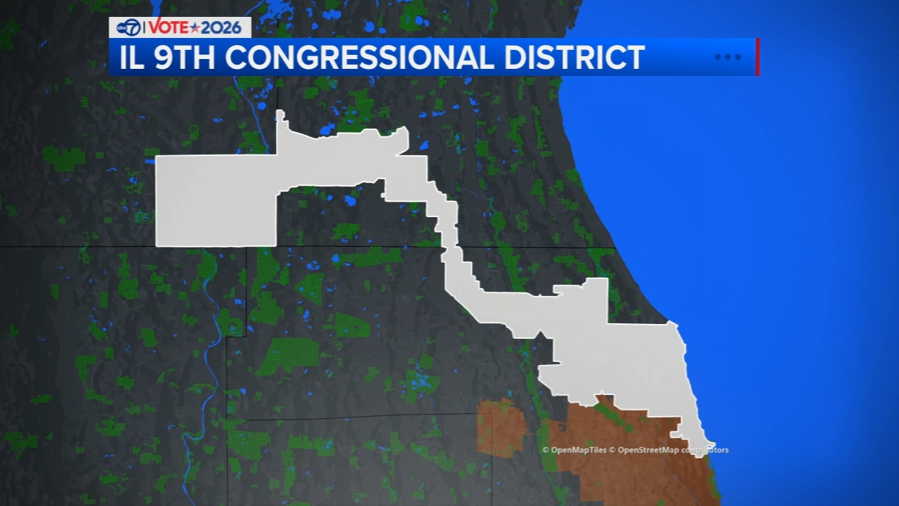 Daniel Biss, John Elleson compete for open Illinois 9th Congressional District seat
       — ABC7 Chicago (WLS-TV)