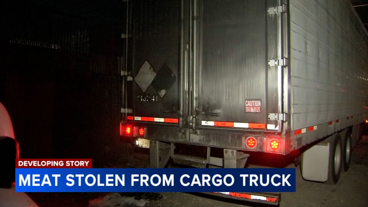 Thieves strike again, stealing pallets of beef in Philadelphia's latest cargo heist
       — ABC7 Chicago (WLS-TV)