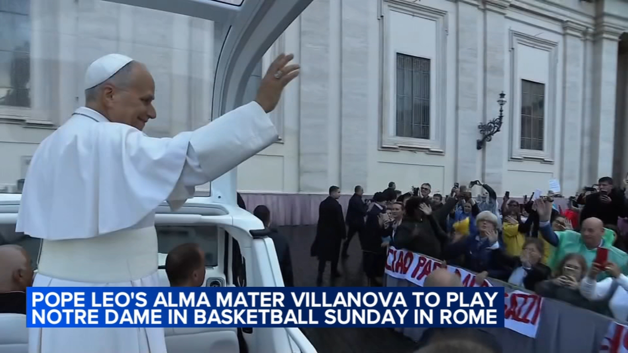 Pope Leo tells Villanova and Notre Dame basketball teams he is neutral. Prevost has other ideas
— Lake Forest Sports news